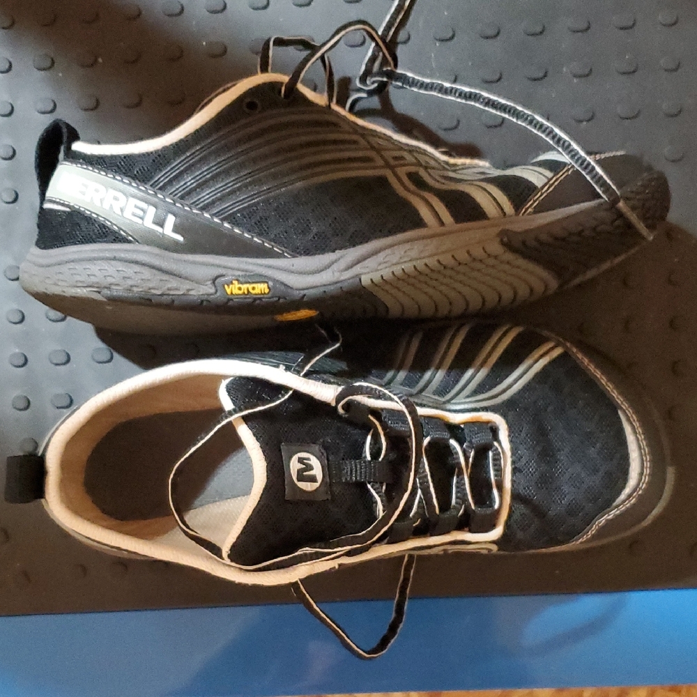 Merrell Black and Gray Trail Shoes